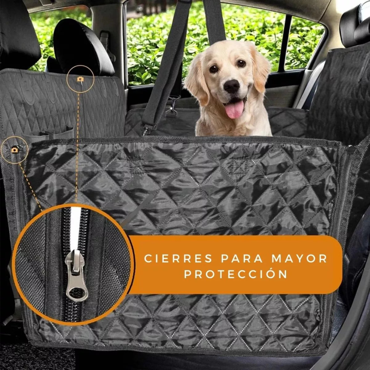 Cubre Asiento Auto Funda Protector Mascota Impermeable - ¡Oferta Limitada 35% OFF!