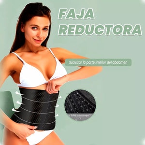 Faja Corset Modelador Reductor Cintura Con Ballenas - Otec