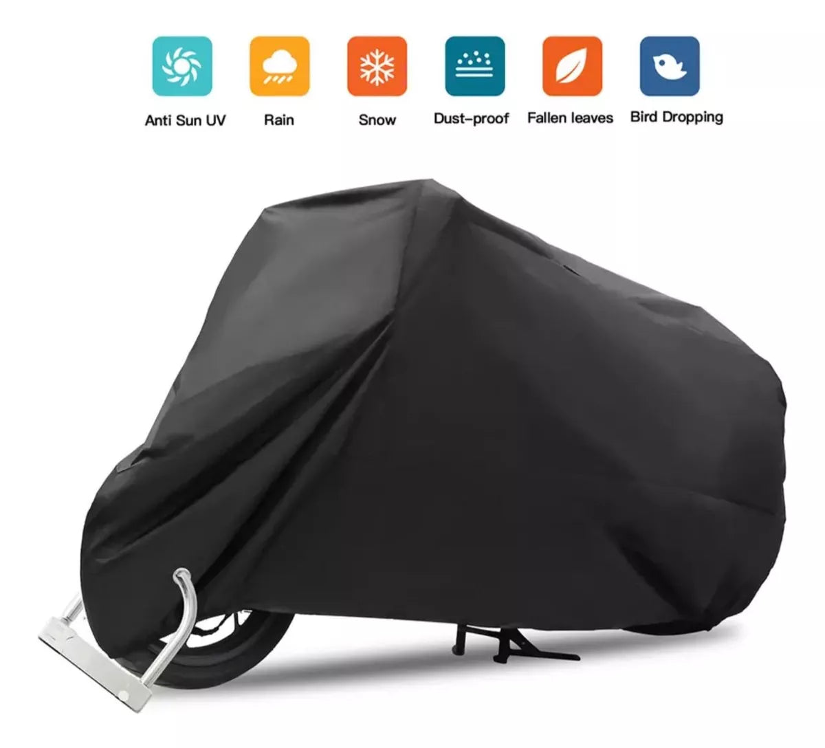 Funda Cubre Moto Bici Impermeable Protección Uv Cobertor - ¡Oferta Limitada 20% OFF!