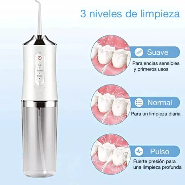 Irrigador Limpiador Oral Bucal Dental Brackets Profesional