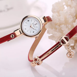 Reloj Pulsera Cuero Para Dama - ¡OFERTA LIMITADA 40% OFF!